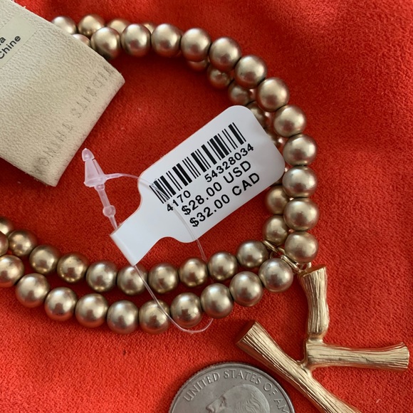 Anthropologie Monogram “K” Beaded Bracelets - Picture 4 of 4